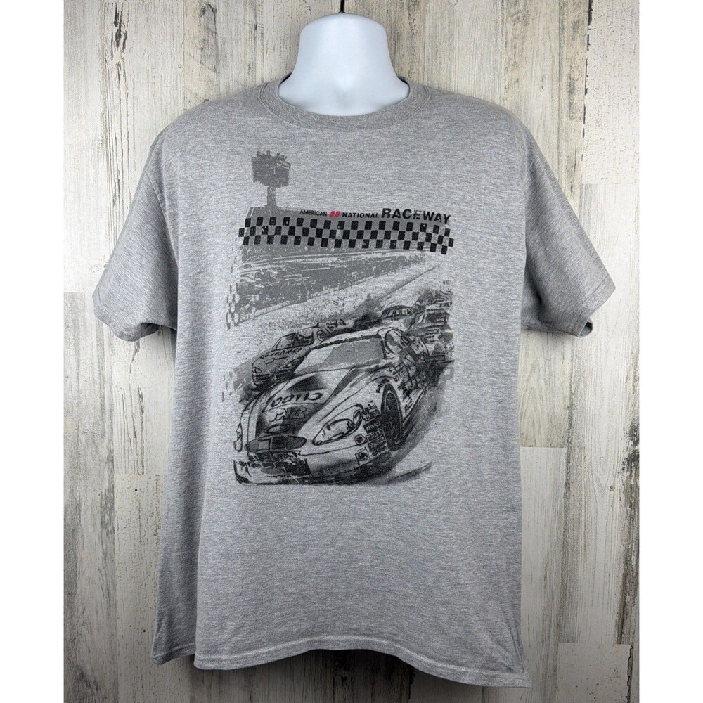 American National Raceway NASCAR INDY T-Shirt Large (22”x30”)